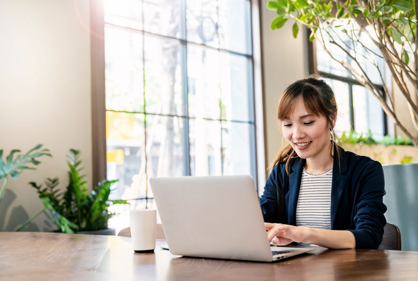 Woman on Laptop